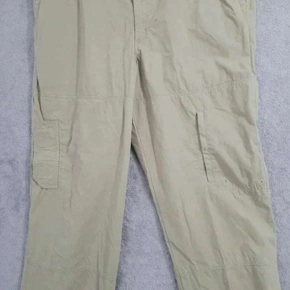 Eddie Bauer Mens Loose Fit Cargo Outdoor Pants 38 X L32 Cotton Nylon Blend   4CT - Picture 7 of 8